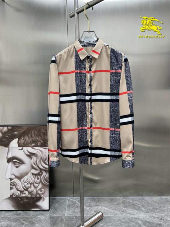 Picture of Burberry Shirt Long _SKUBurberryM-3XL12yx0125545